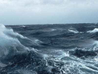 Rough seas of the Southern ocean
