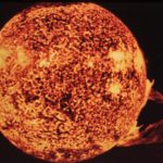 A coronal mass ejection at the surface of the sun