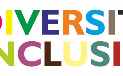 Diversity and inclusion poster with the BAS logo